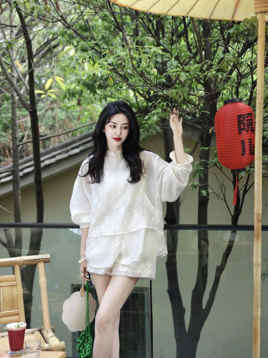 春天的物欲指甲油菜篮子针织衫漂亮睡衣