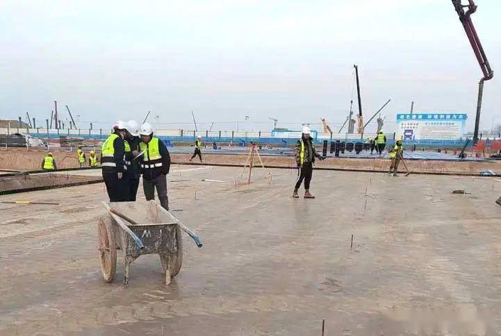 中建八局铜川废水处理站项目首块筏板浇筑告捷进入主体施工阶段