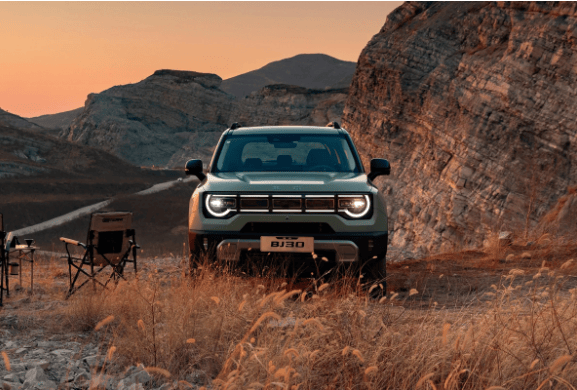 北汽新一代bj30亮相,独特"方盒子"造型搭配l2.