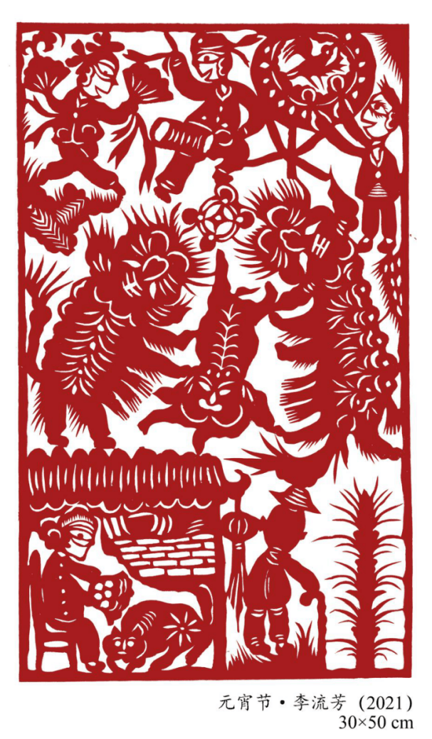 非遗剪纸下的传统节日欣赏67