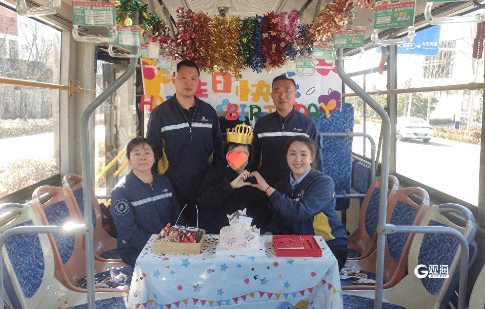 哇这个生日太开心啦坐上公交专座后青岛女孩与女司机又有了新故事