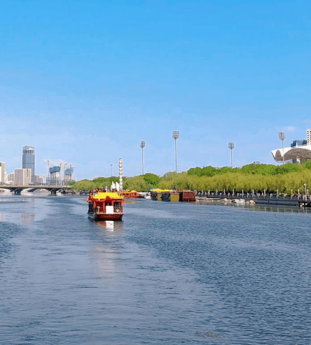 春光甚好大运河游船通州段正式启航喽周末约起来