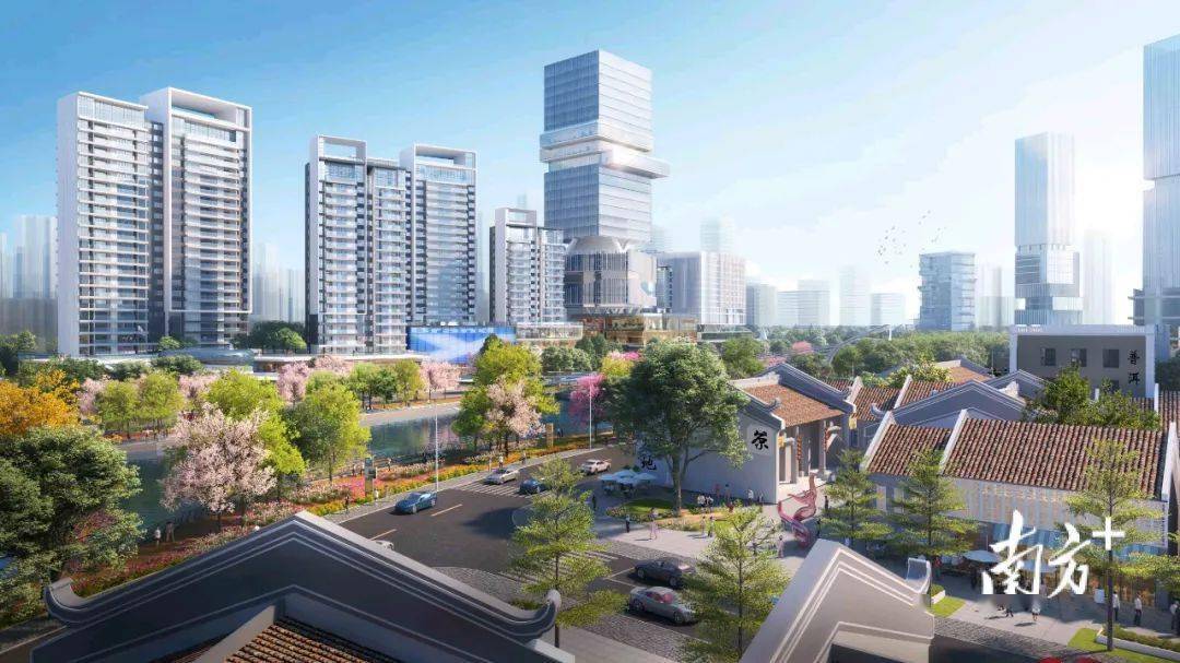 花地河西片区山村改造项目启动