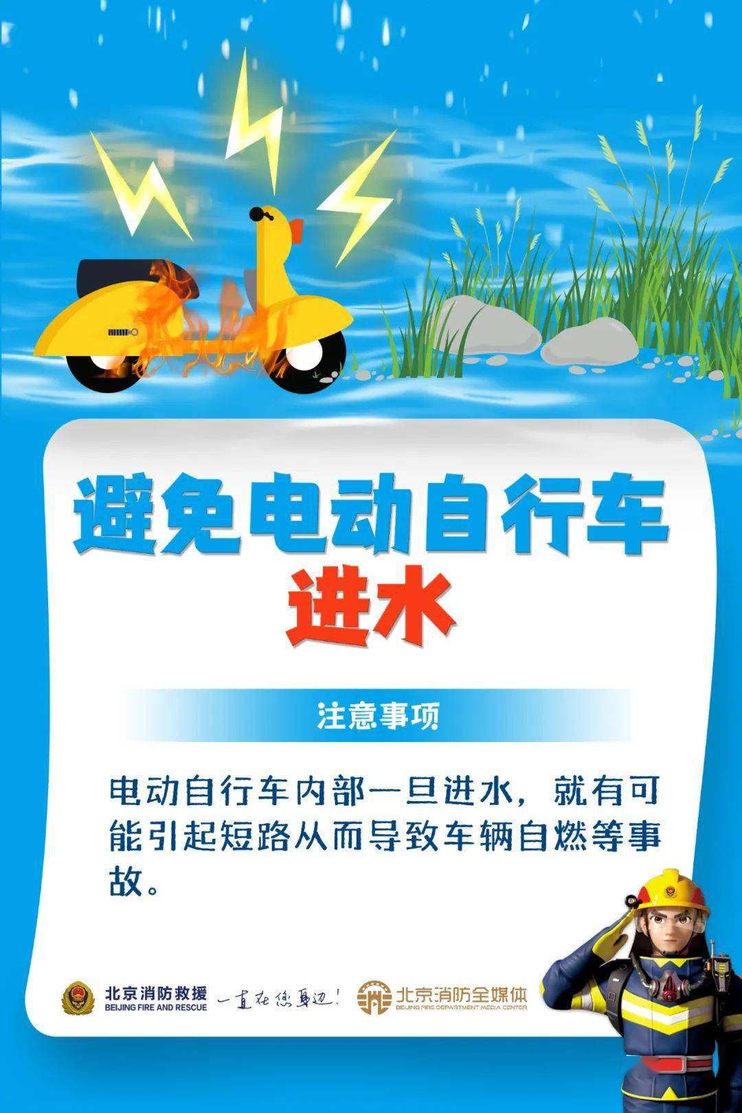 禁止飞线充电禁止进楼入户停放,充电电动自行车及电池请勿心存侥幸!