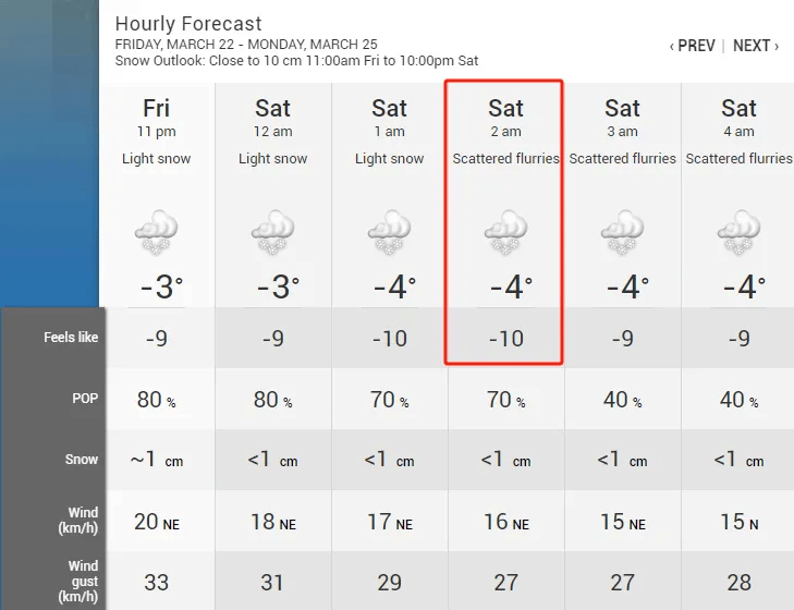 多伦多遭最严重雪暴大降温!大批航班取消!