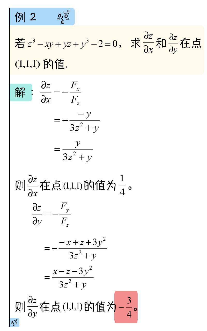 高数入门075多元隐函数求导穿马甲也认识你