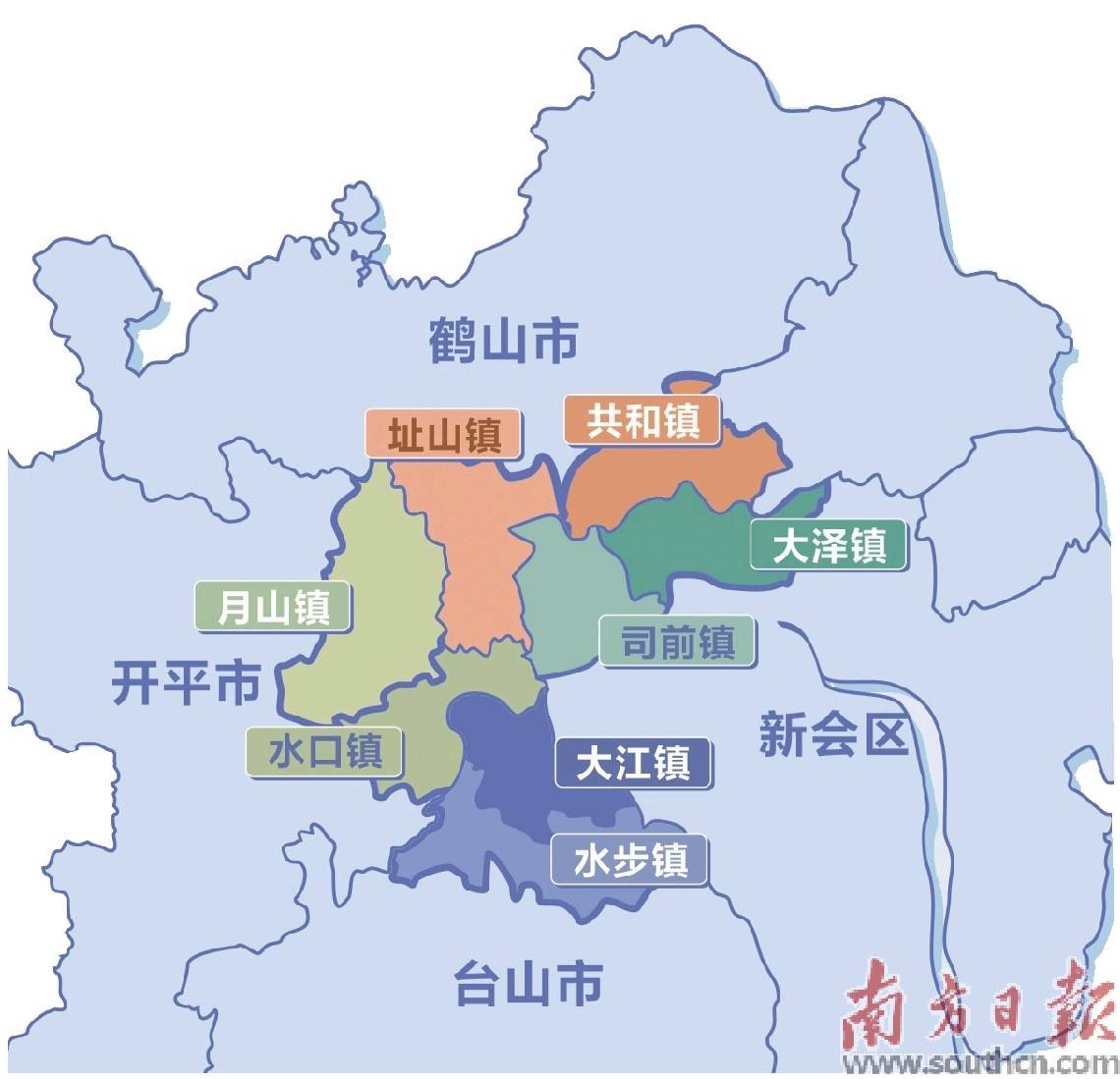 镇域经济打开新格局_江门_发展_土地