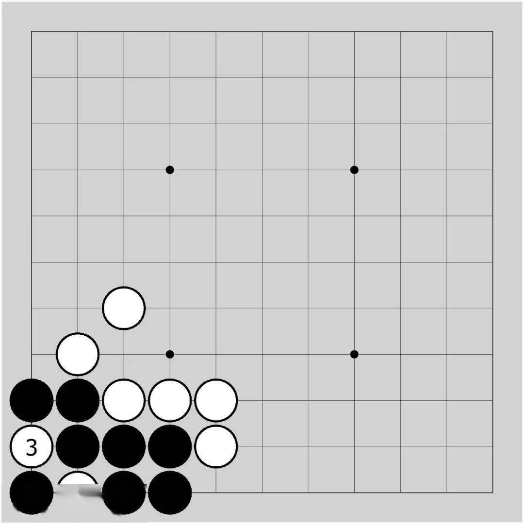 围棋中的死活常形【收藏】_黑棋_形状_死棋
