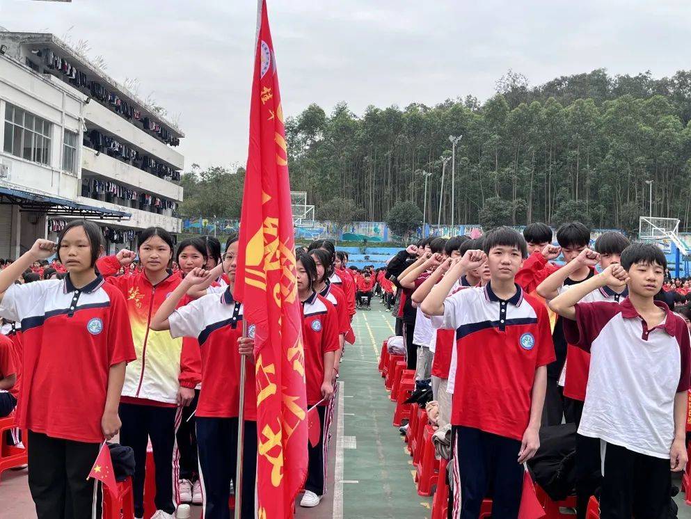 是你母校吗?--桂平市石龙一中2024年中考冲刺誓师大会