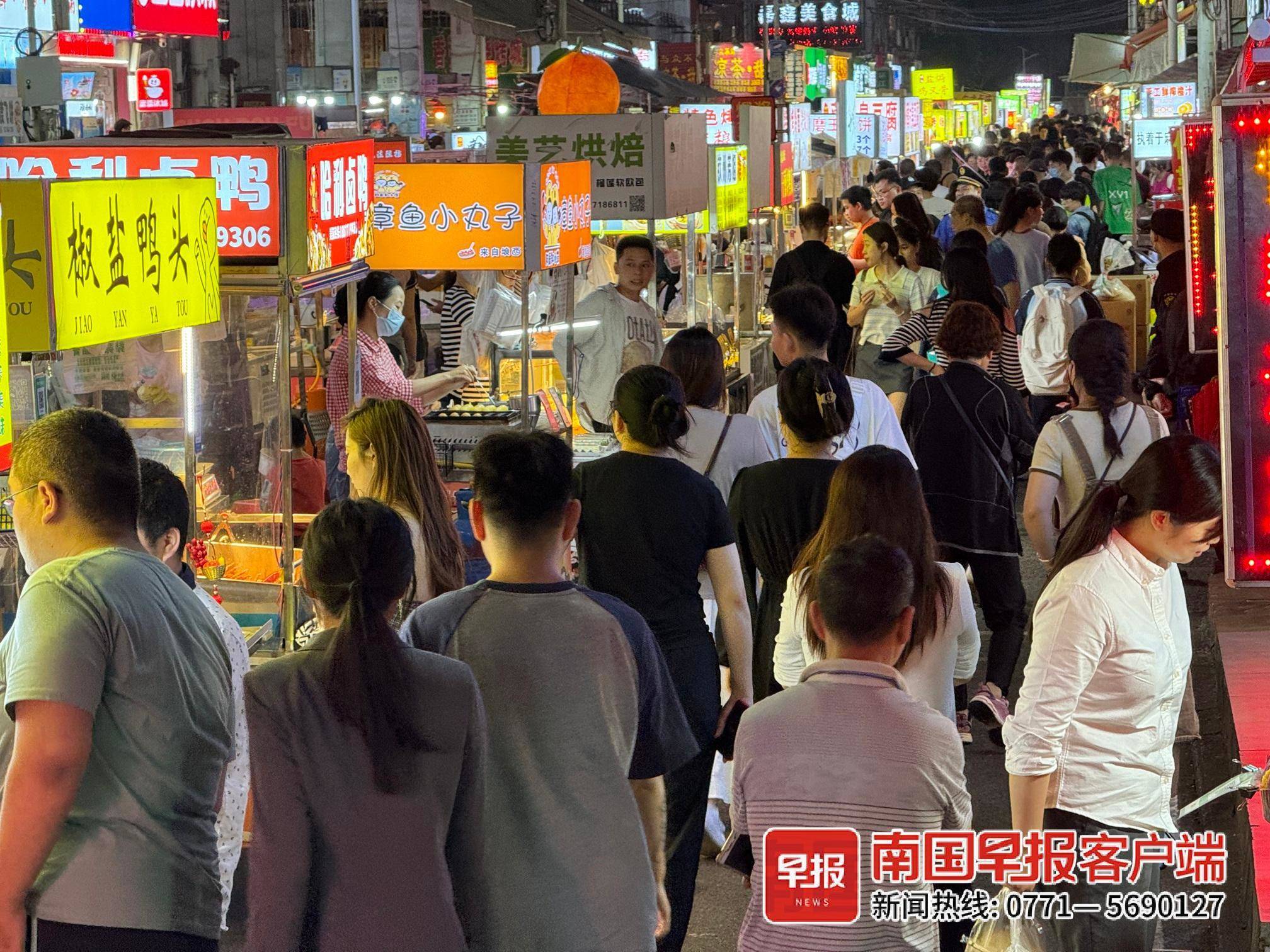 南宁埌西夜市要变步行街记者实地探访发现