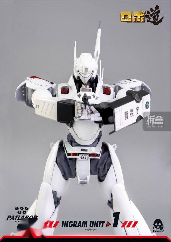 threezero机动警察robodou英格拉姆1号机再版机甲