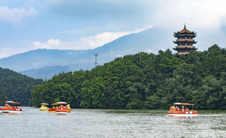 汉中南湖风景区图片