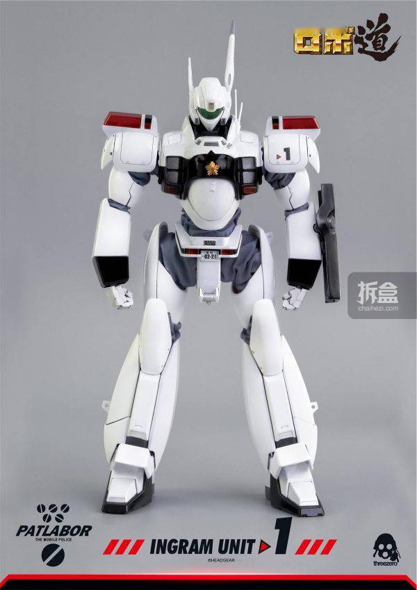 threezero机动警察robodou英格拉姆1号机再版机甲