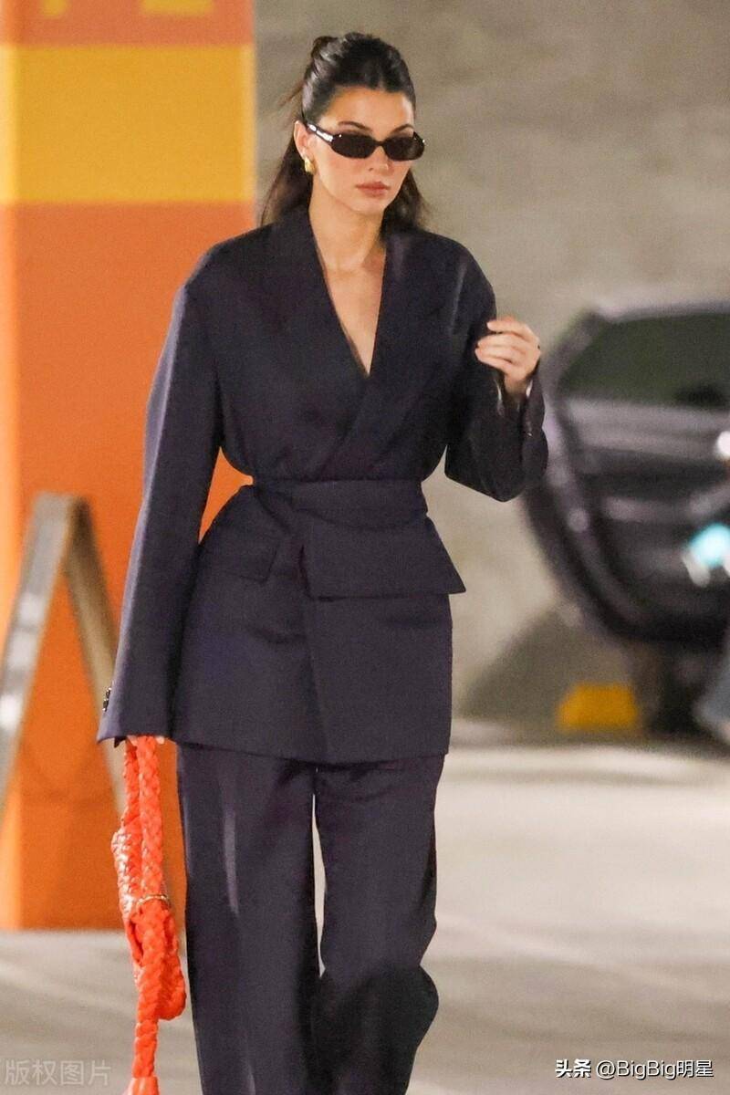 肯达尔詹娜现身有一种独特的美