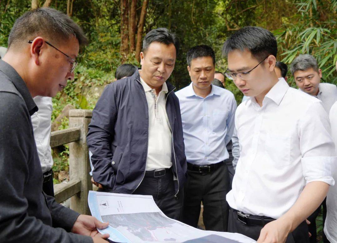 靶向发力促发展省自然资源厅党组书记厅长胡建斌率队来连调研并开展