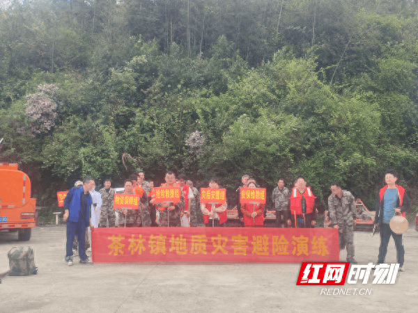 3月27日下午,双牌县茶林镇政府组织全镇干部职工,茶林镇派出所,茶林镇