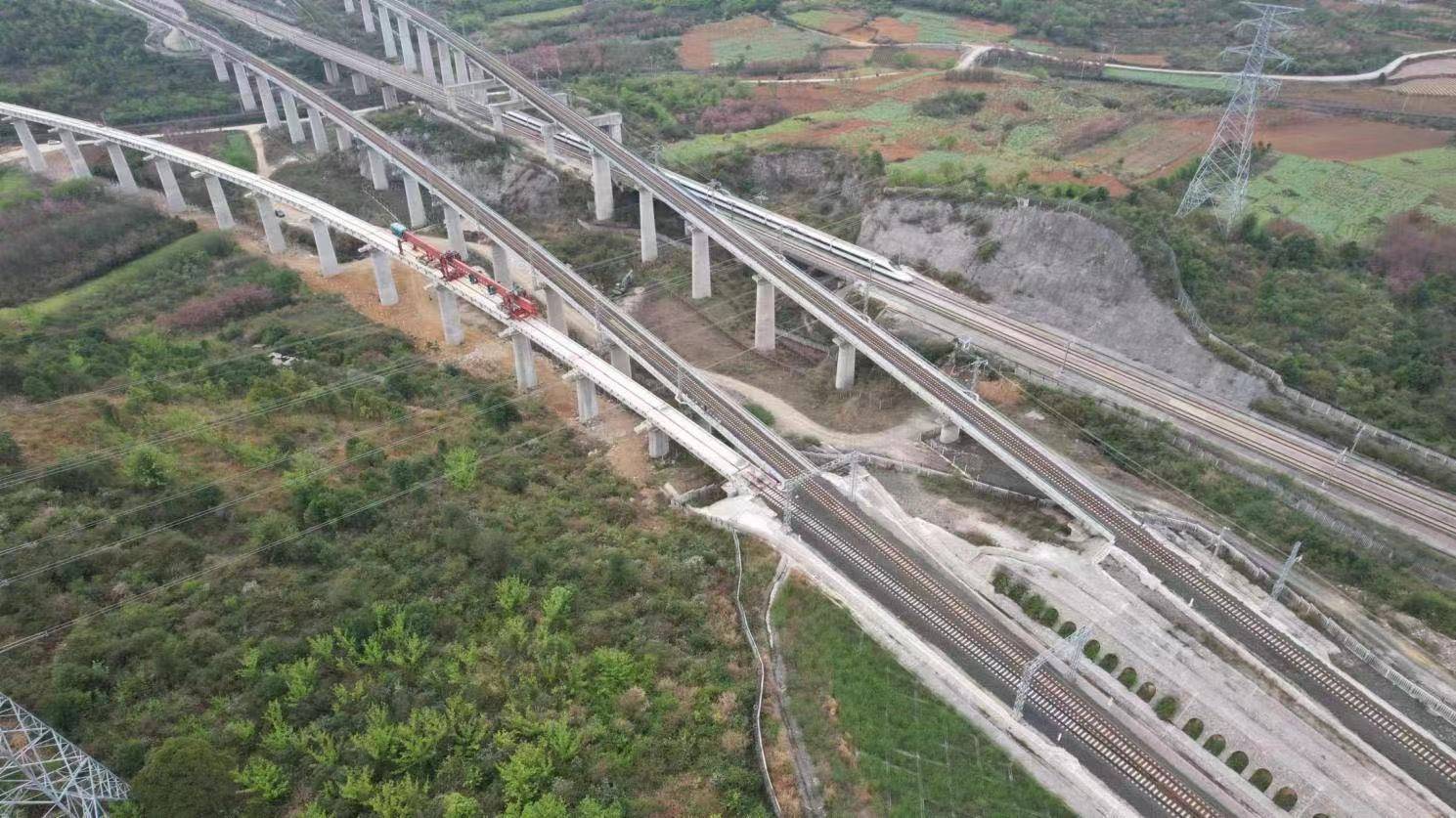 贵南高铁引入贵阳枢纽工程加快进度_施工_新区_铁路