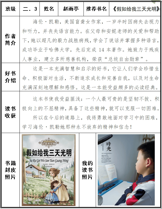 读书记录卡内容摘记图片