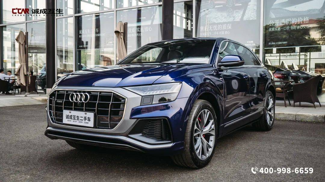 3万公里上牌时间:2020-05奥迪q8 55tfsi 臻选动感型今天给大家带来