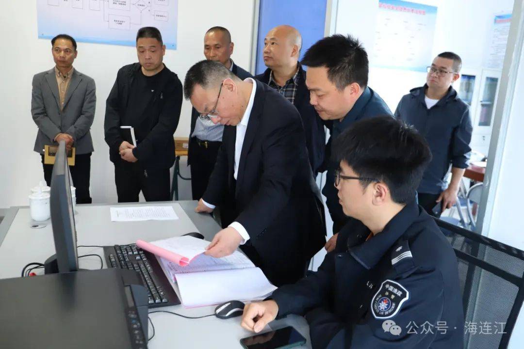 县长高双成赴浦口筱埕检查渔业安全生产和森林防灭火工作