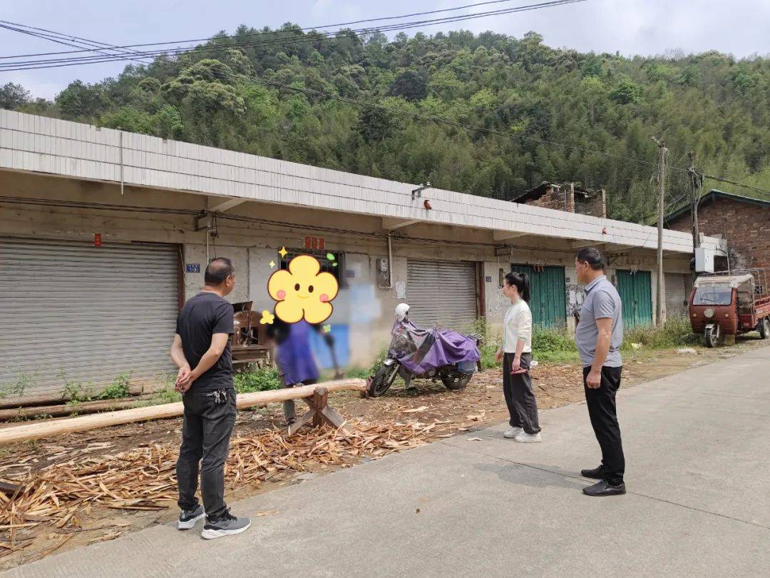 图斑整改大池镇周末不松懈强力推进违法图斑整改工作