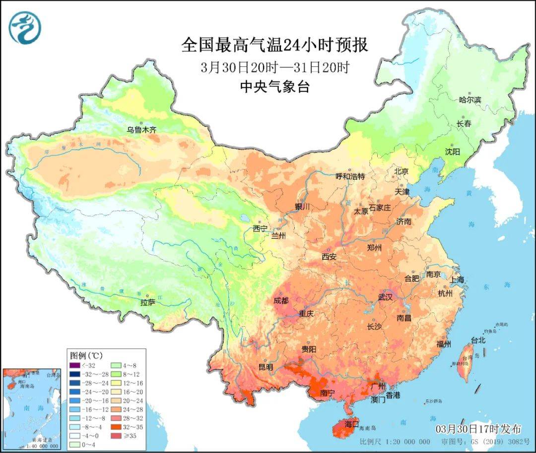 明日最高28℃!| 下周大风 沙尘 降温 降水