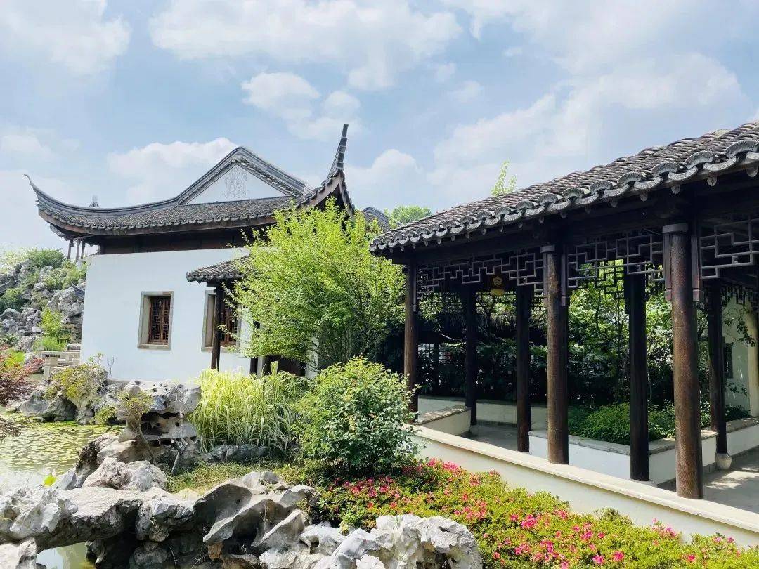 步入园林,才知春色几许_金陵_南京_芥子园