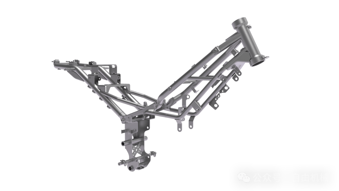 而老鸟还会关注车架设计,这句话有相当的道理,车架设计其实在整个摩托