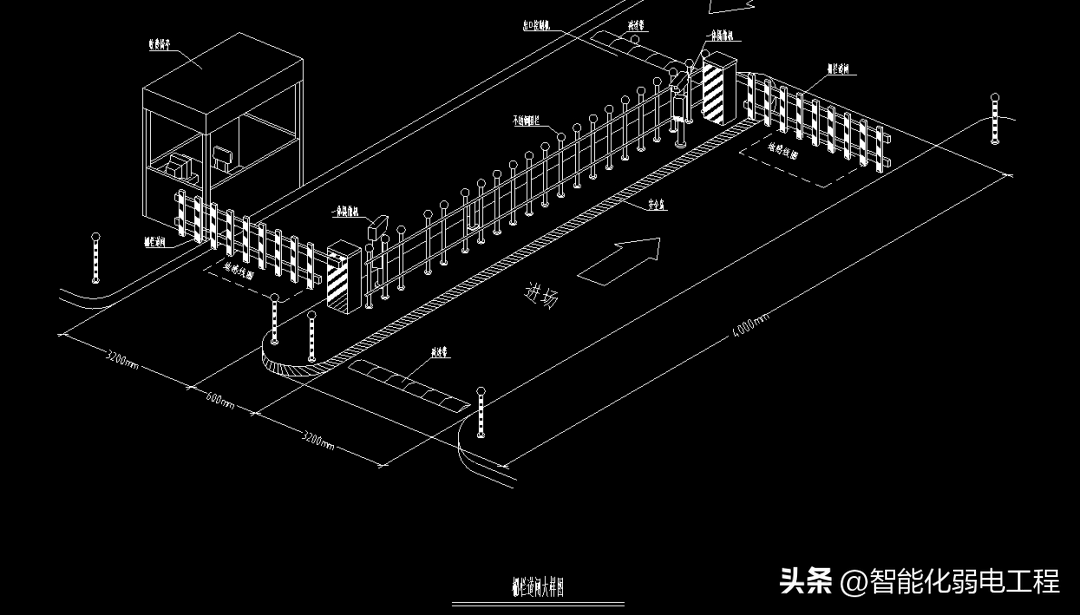 常用的一些智能化弱电工程系统大样图通用型cad图纸素材