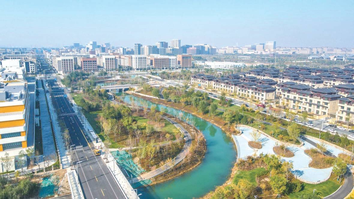 《河北雄安新区规划纲要》中明确指出,"建设绿色生态宜居新城区".