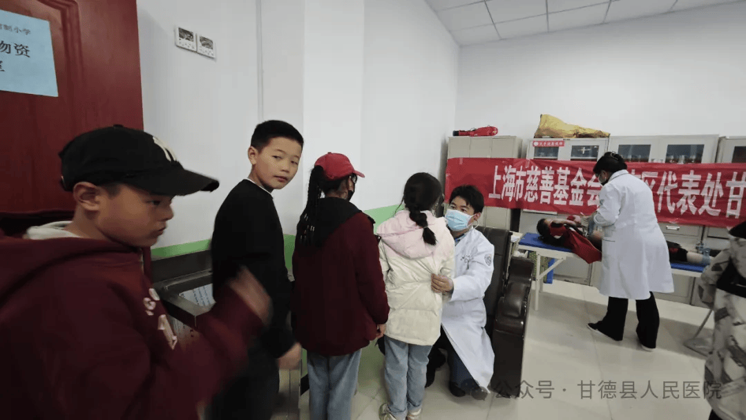 各县动态甘德县人民医院完成县小学阶段先天性心脏病初筛工作