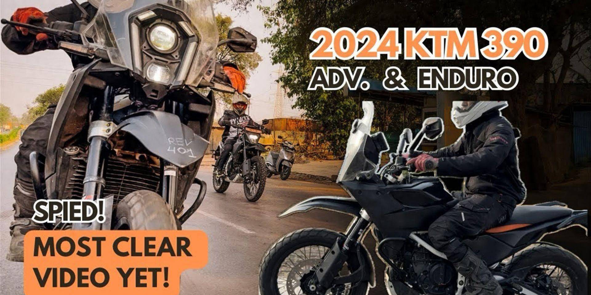 前21后18寸轮圈,鸟嘴鬼面灯,ktm 390 adv测试车现身_搜狐汽车_搜狐网