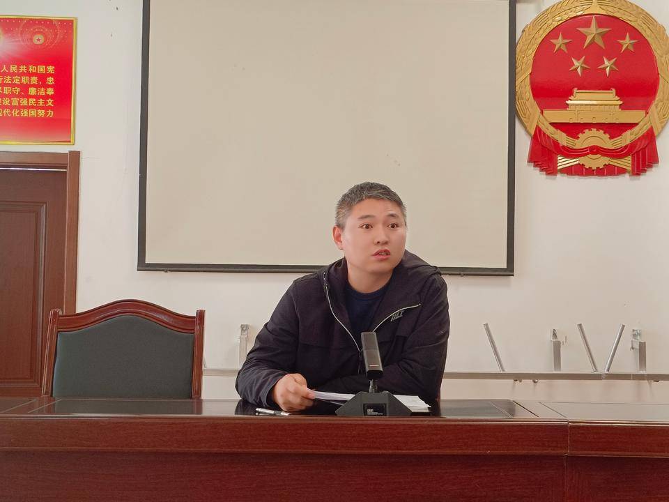 指方向 明责任 立目标丨阳信县流坡坞镇召开全体村干部会议