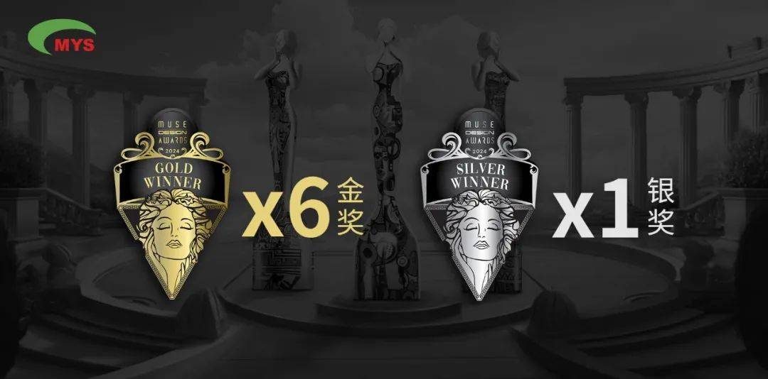 聚焦美盈森集团斩获musedesignawards七项大奖