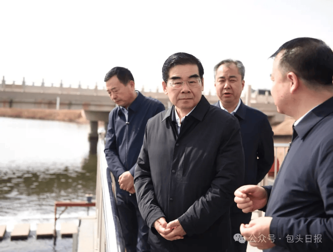 丁绣峰调研雨污分流综合治理和再生水利用项目推进情况