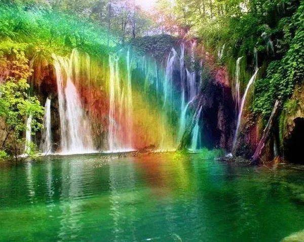 彩虹景色
