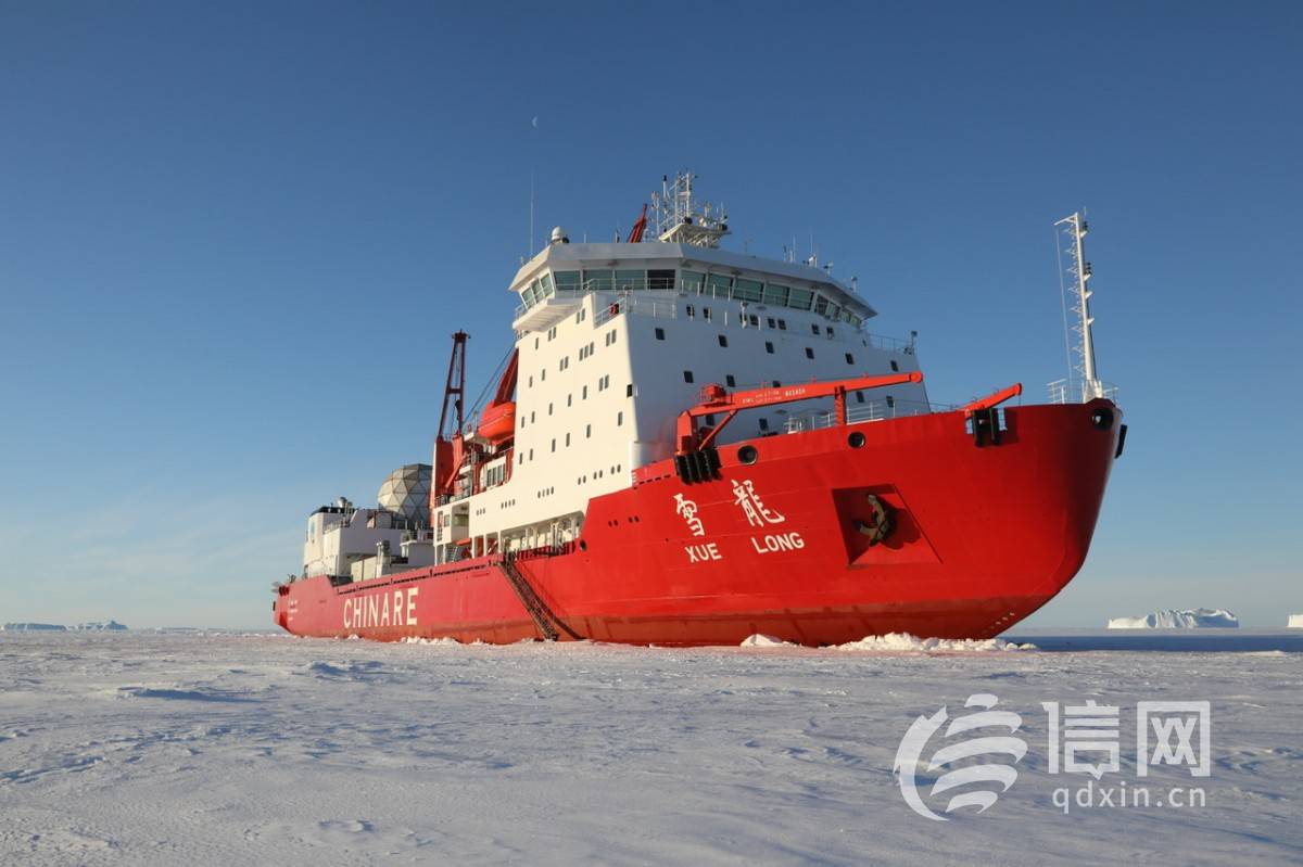 极地科考破冰船"雪龙"号即将抵达青岛 将向市民开放参观