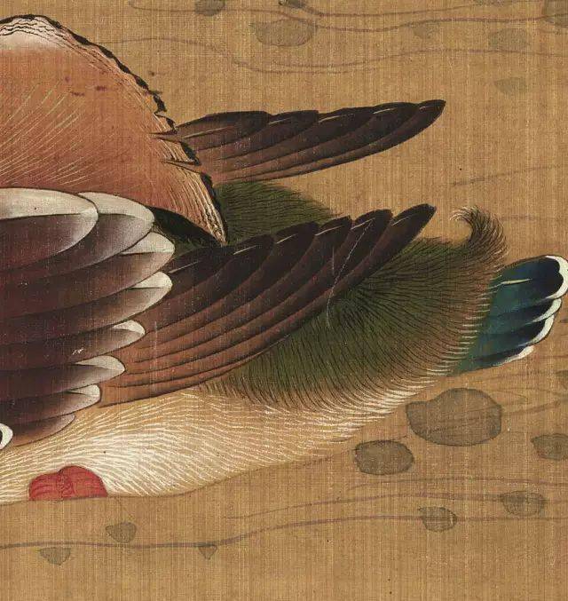 赏唯美鸳鸯国画只羡鸳鸯不羡仙