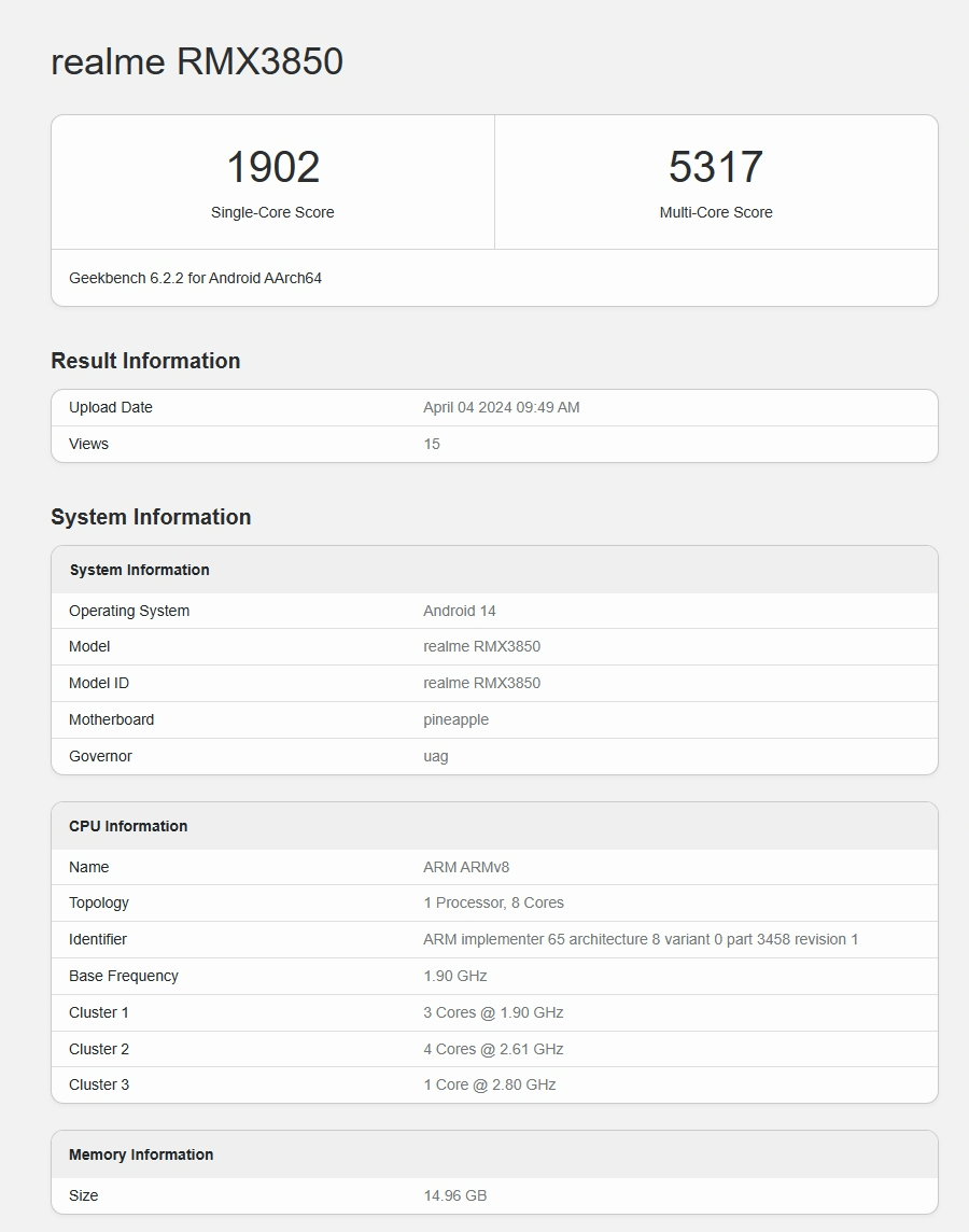 真我gtneo安兔兔跑分图片