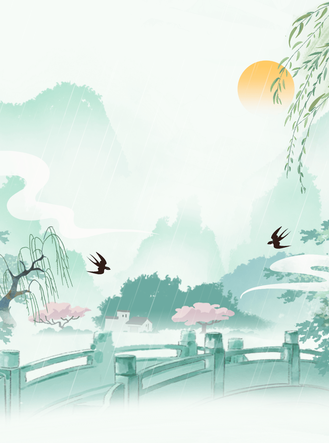 倏忽间,春意便深起来在季节的轮回里春天用对称之美,变化之美,留白之