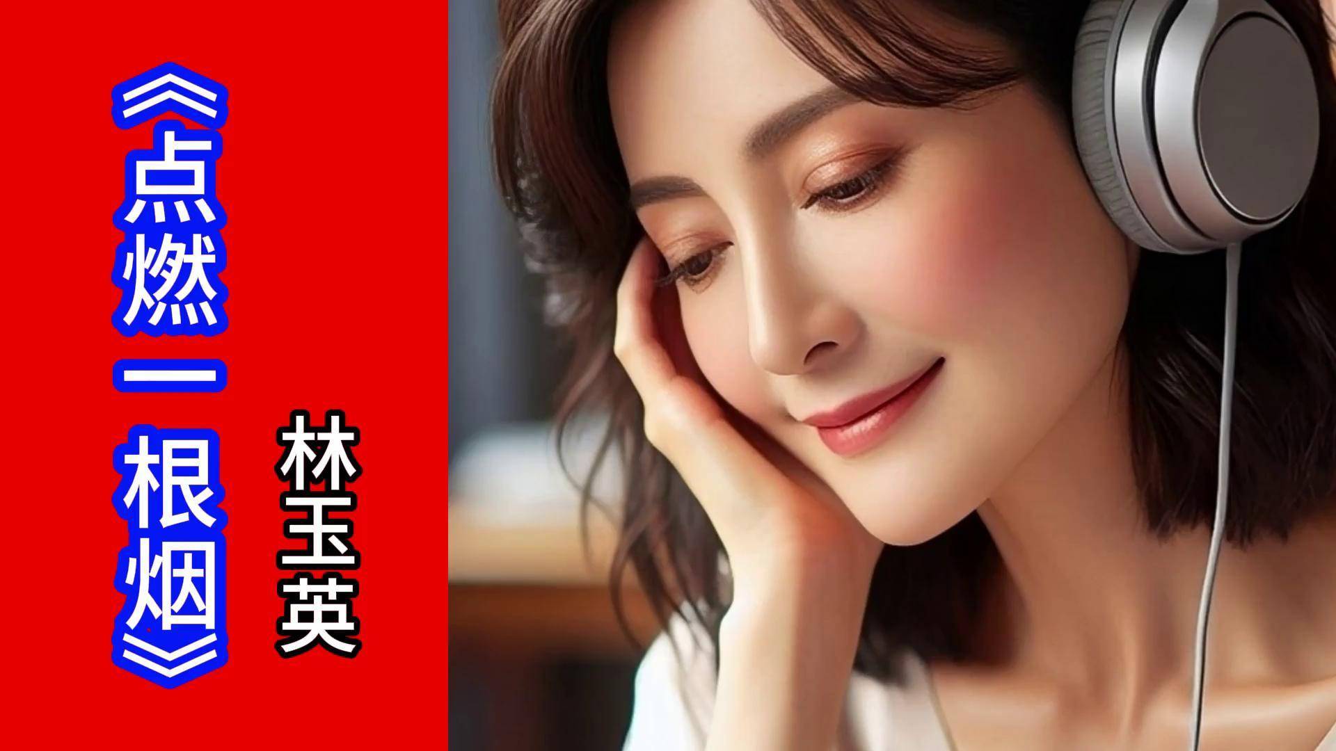 林玉英甜歌精选《点燃一根烟》