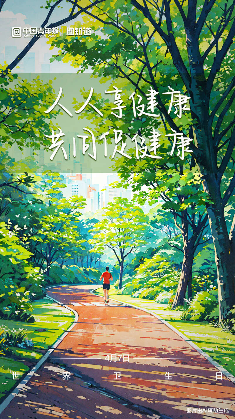 图知道世界卫生日人人享健康共同促健康