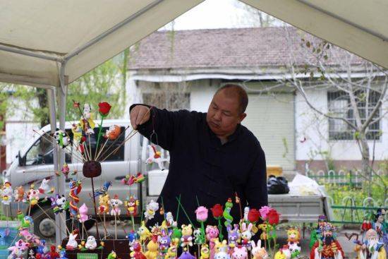 2024年安徽省淮北市濉溪县蒙村民俗美食庙会举行