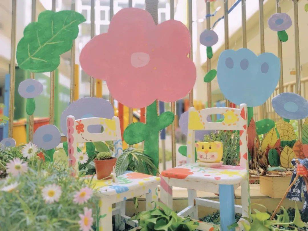 创意环创幼儿园春季植物角环境布置春日美景尽收眼底