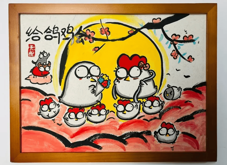 草根毕加索火了自学画画20年爆笑神作被600w网友点赞这不就是我