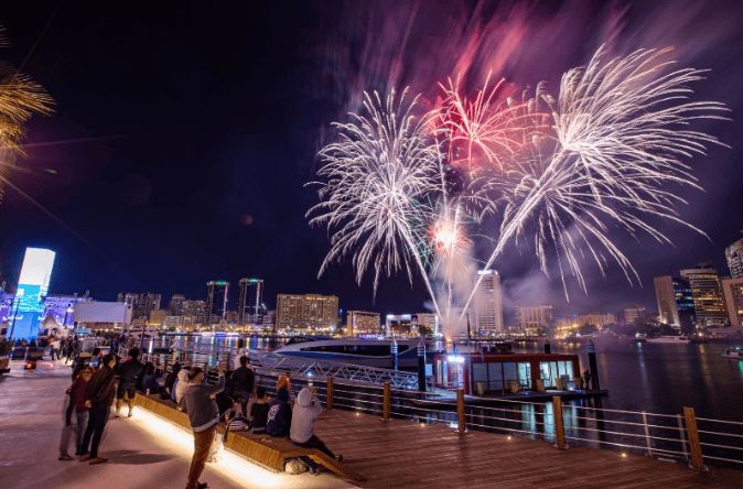 干货迪拜开斋节烟火秀地址汇总