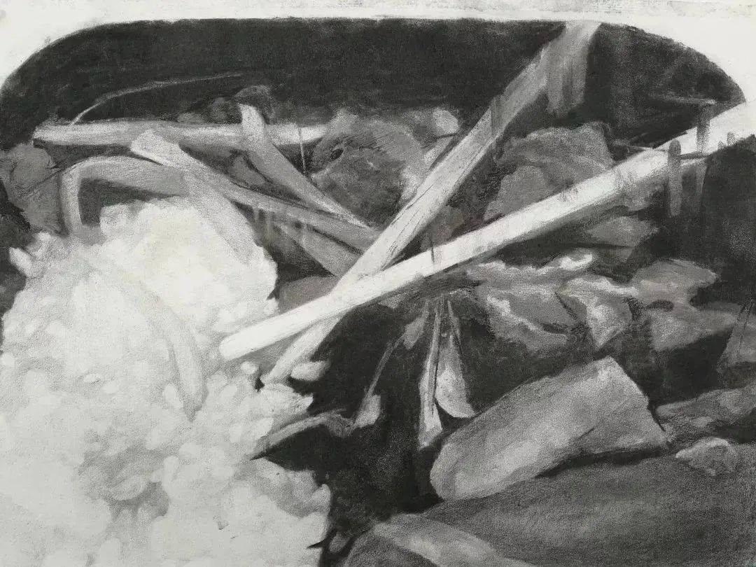 天津美术学院素描与色彩作品
