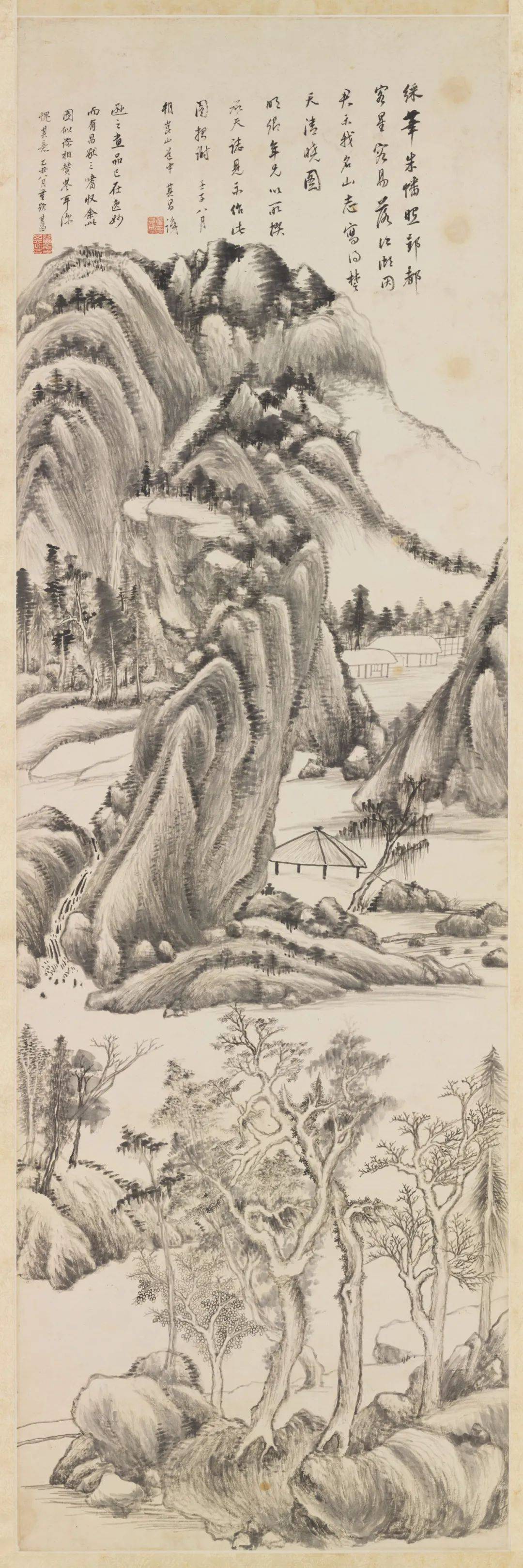 关注公众号:老货圈董其昌山水画欣赏其深受禅宗思想影响,正因董其昌有