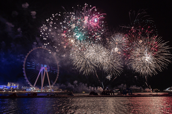 干货迪拜开斋节烟火秀地址汇总