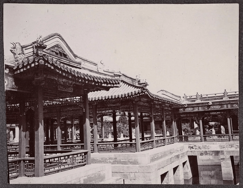 皇家园林西苑之中海南旧影集